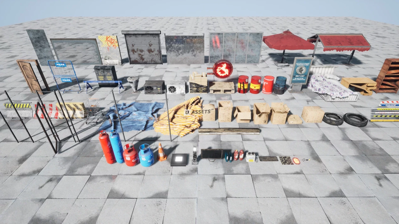 Screenshot #4 - Post Apocalyptic Props Pack