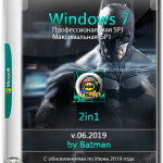 Screenshot #1 - Windows 7 2in1 by batman (x64) (Ru) [v.06\2019] x64