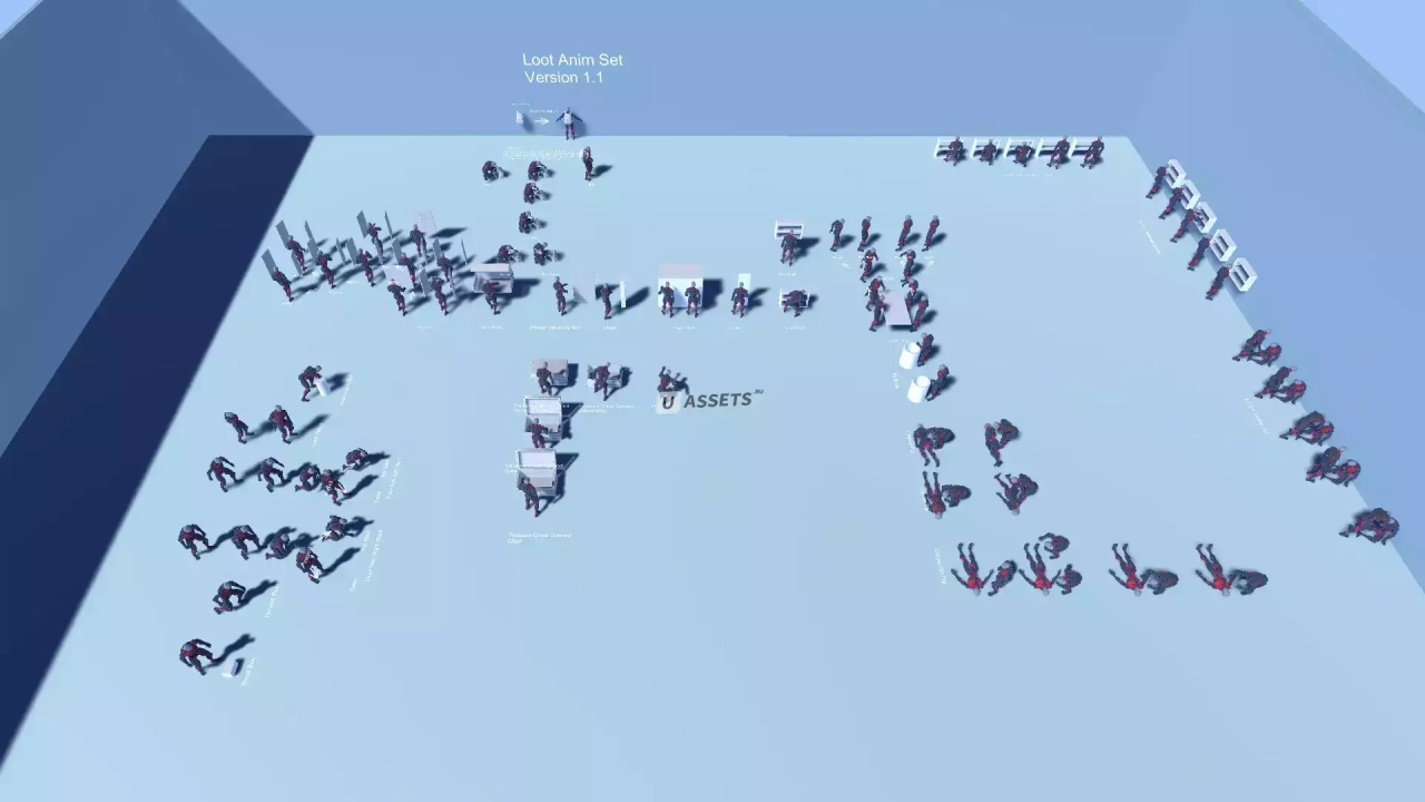Screenshot #1 - Loot Anim Set v1.0
