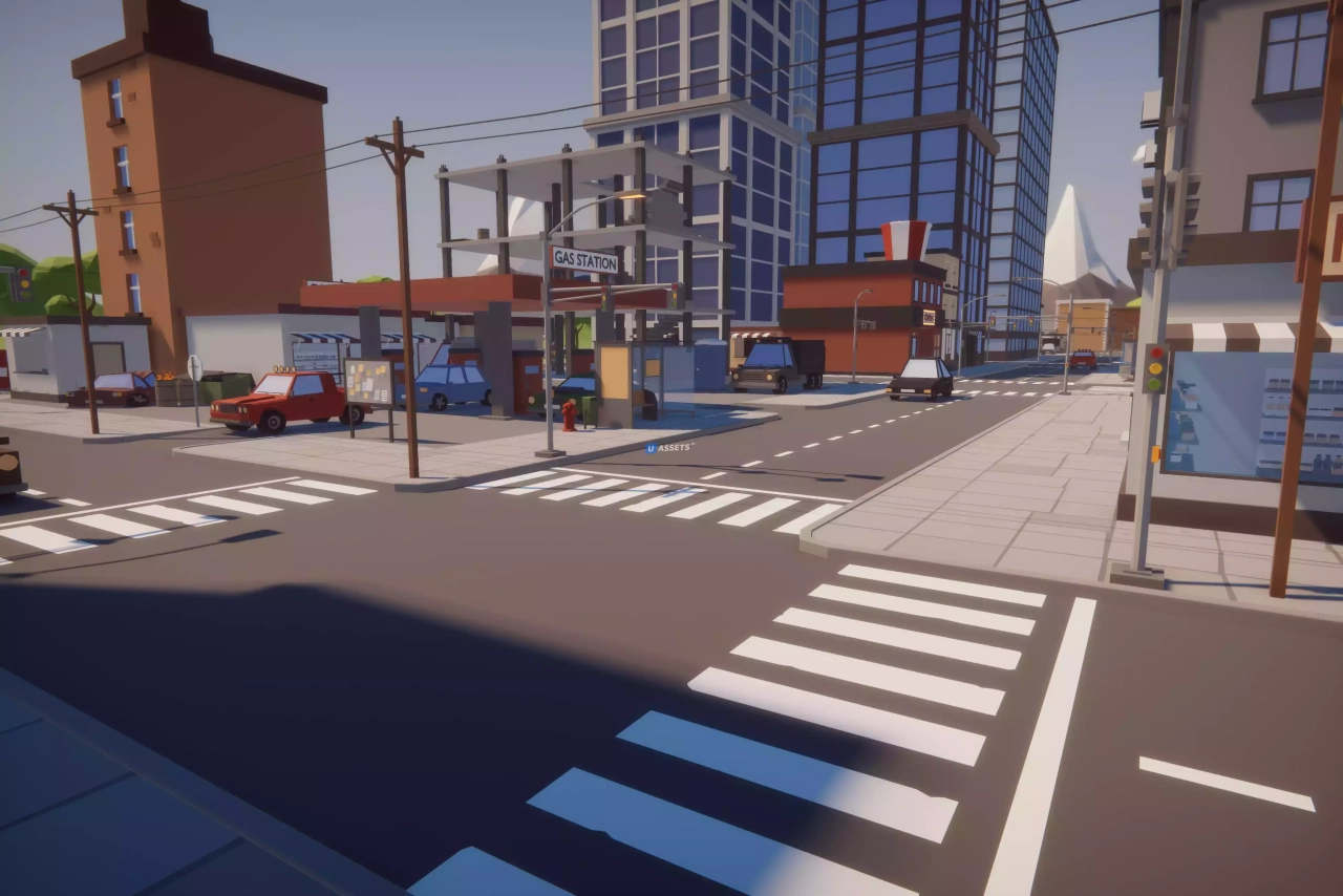 Screenshot #4 - Low Poly Megapolis