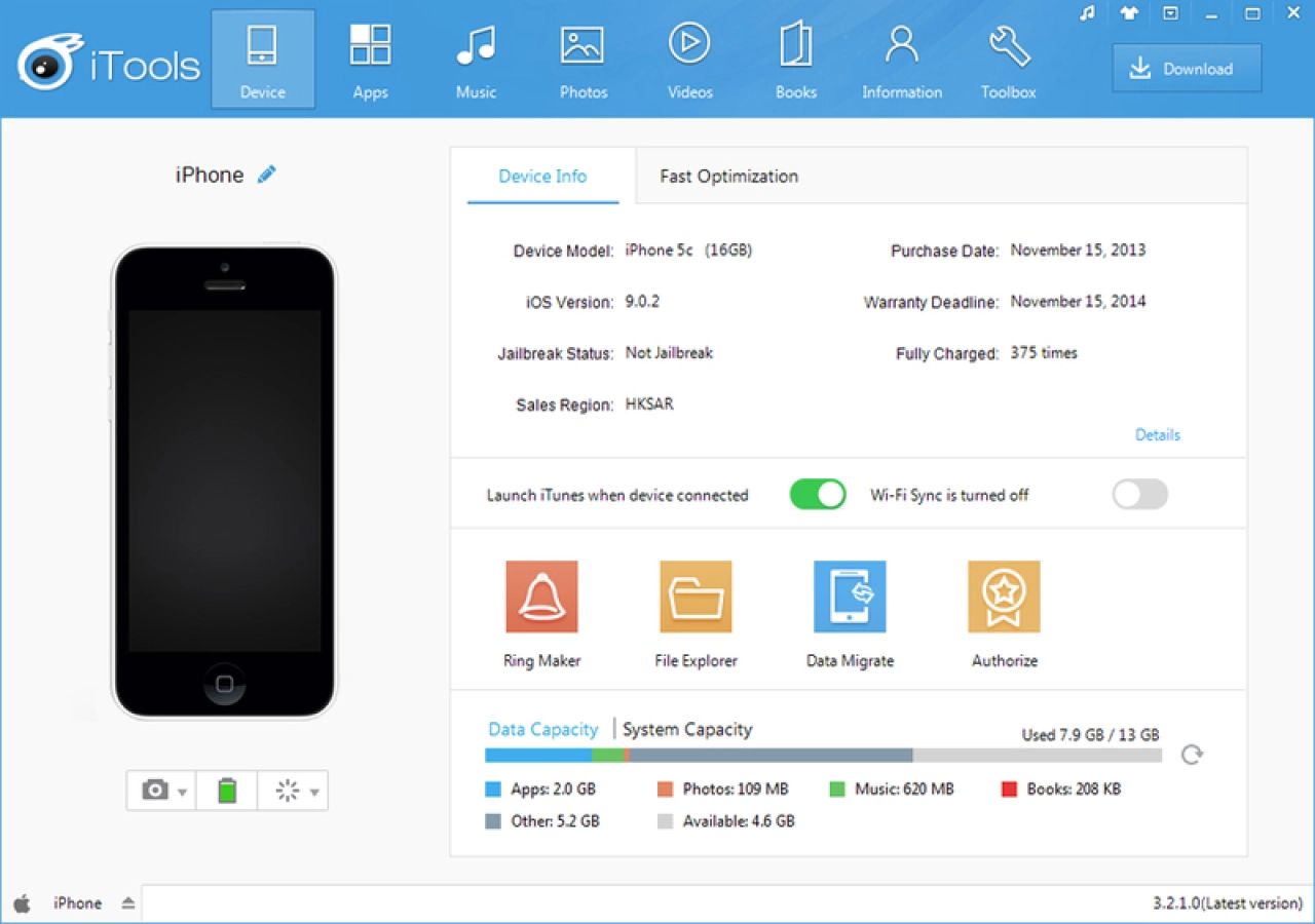 Screenshot #1 - iTools