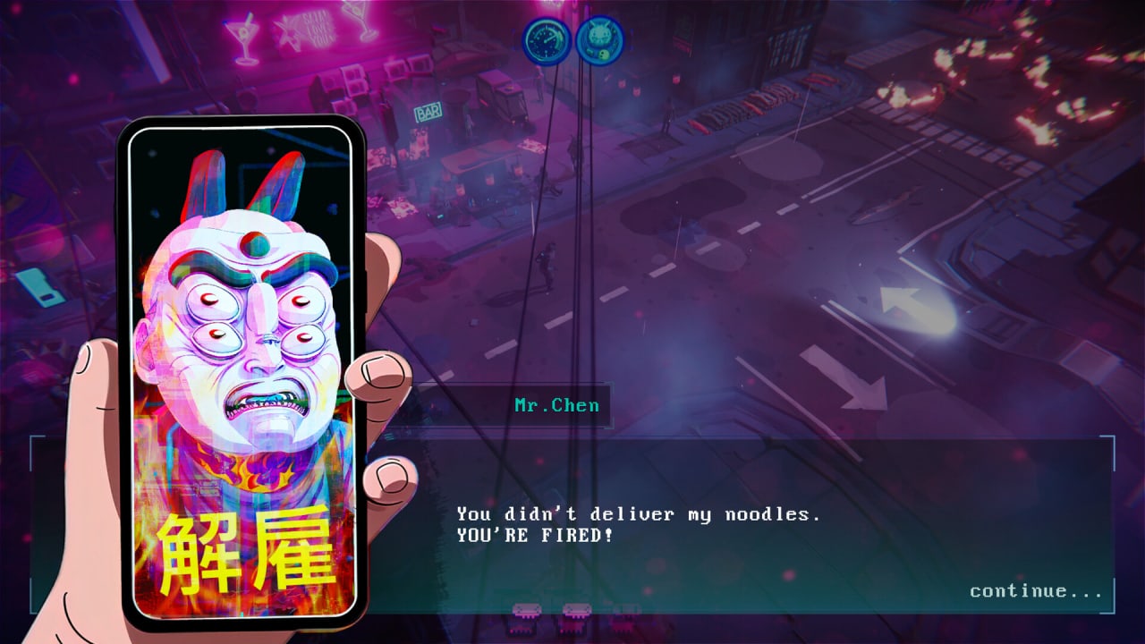 Screenshot #1 - Death Noodle Delivery