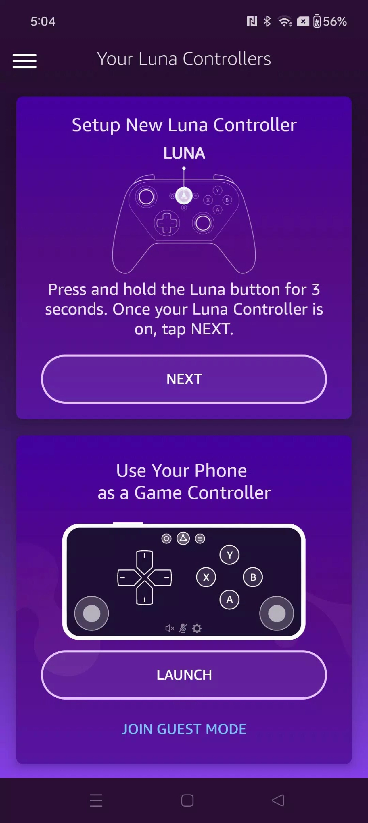 Screenshot #2 - AMAZON LUNA CONTROLLER 1.1.688.0