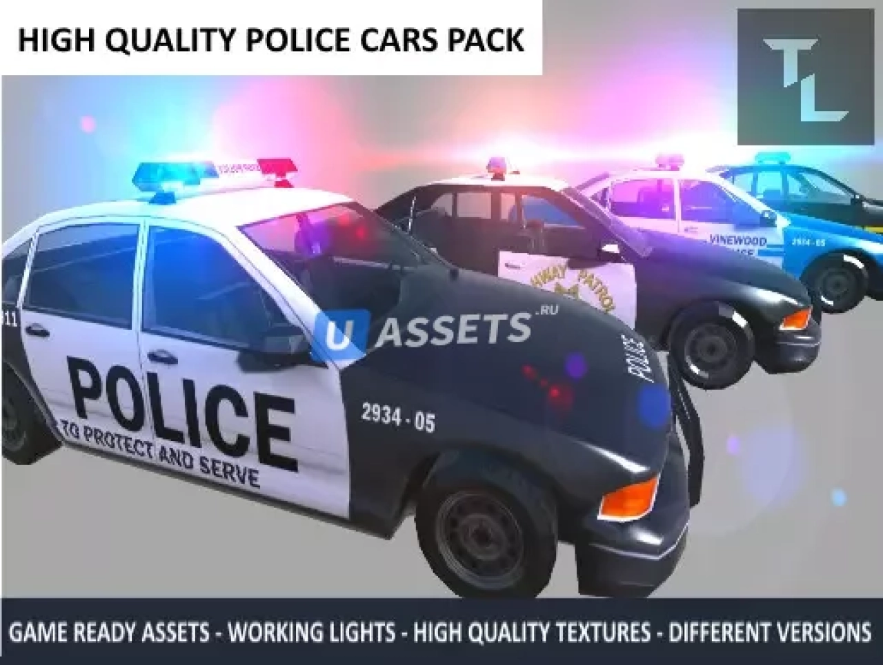 Screenshot #1 - Police Car Pack