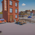 Screenshot #2 - Cartoon Low Poly City Pack