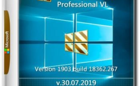Windows 10 Pro VL 1903 [Build 18362.267] x64 by ivandubskoj (30.07.2019)