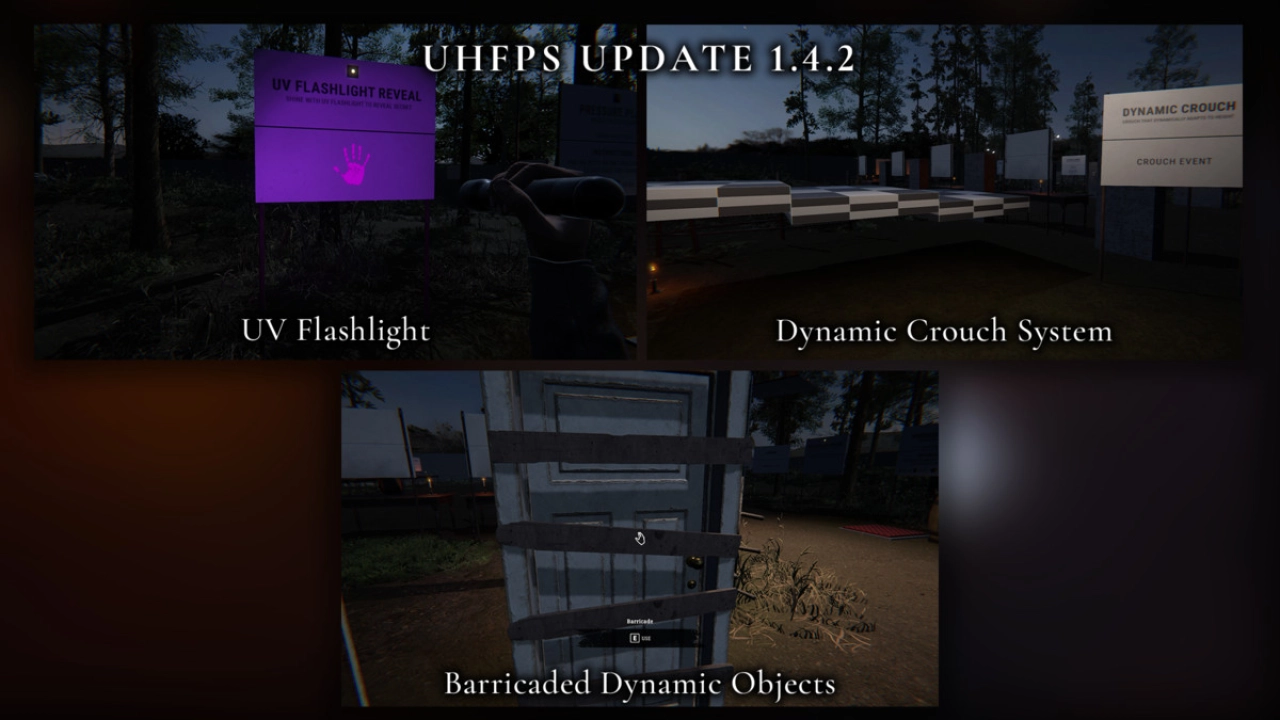 Screenshot #1 - UHFPS - Ultimate Horror FPS KIT (URP)