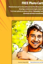 Screenshot #1 - PhotoCartoon Professional 6.8.0 + crack