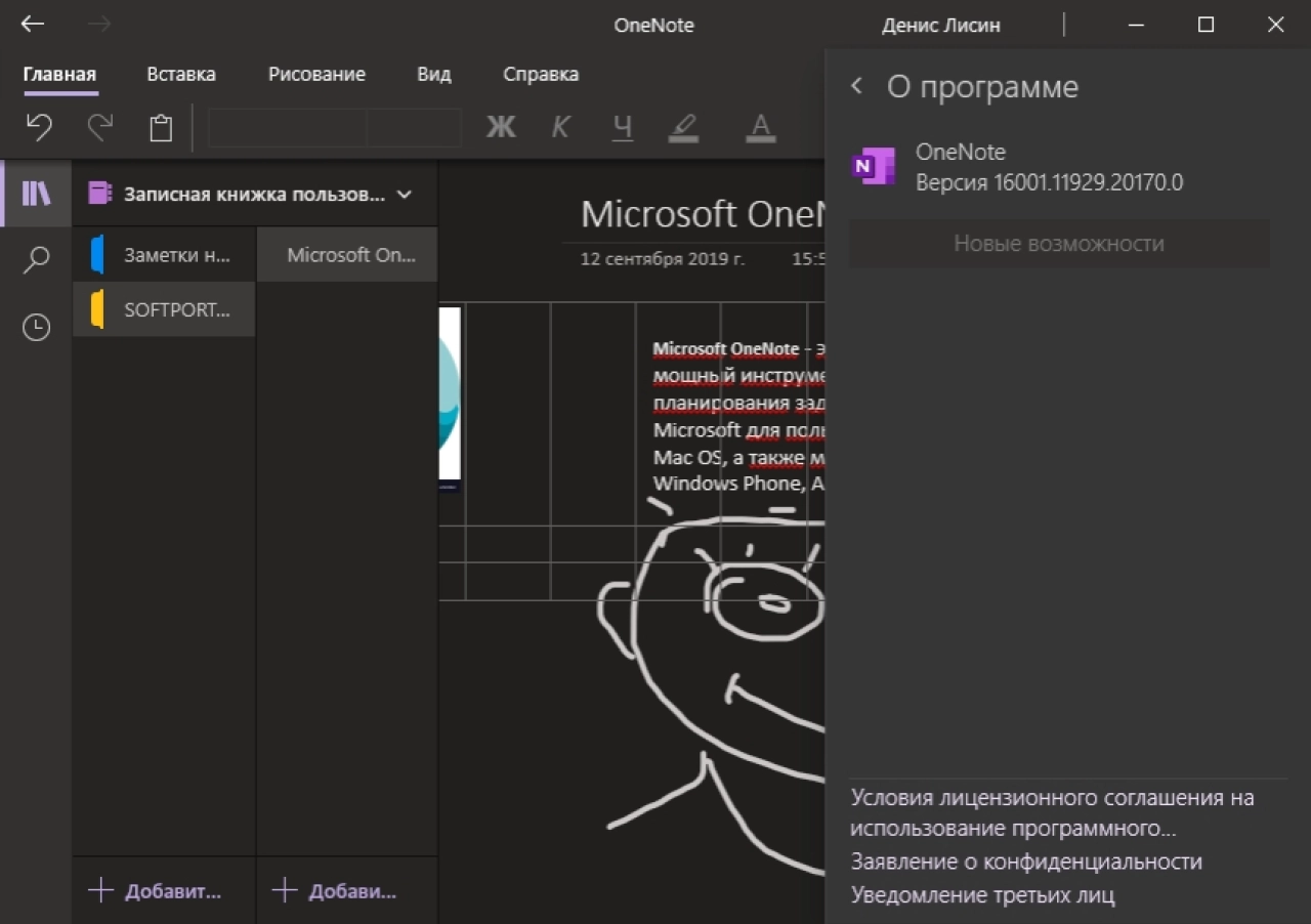 Screenshot #4 - Microsoft OneNote