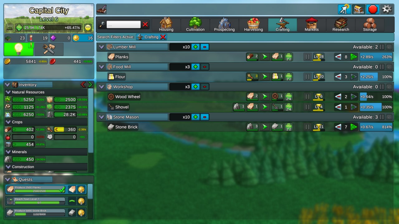 Screenshot #1 - Factory Town Idle