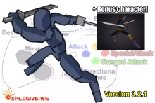 Ninja Warrior Mecanim Animation Pack