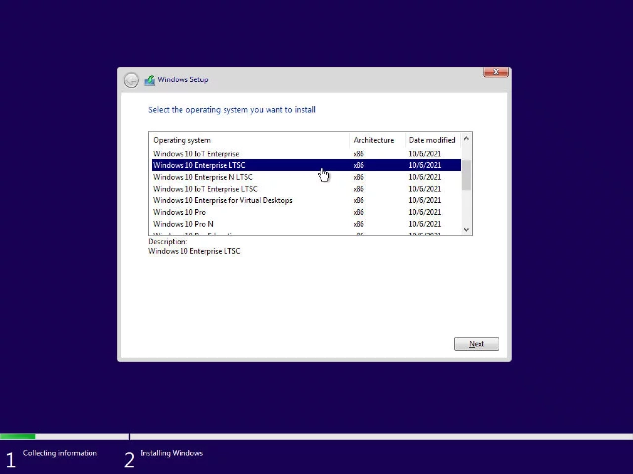Screenshot #12 - Windows 10 (v21H2) RUS-ENG x32бит -38in1- (AIO)
