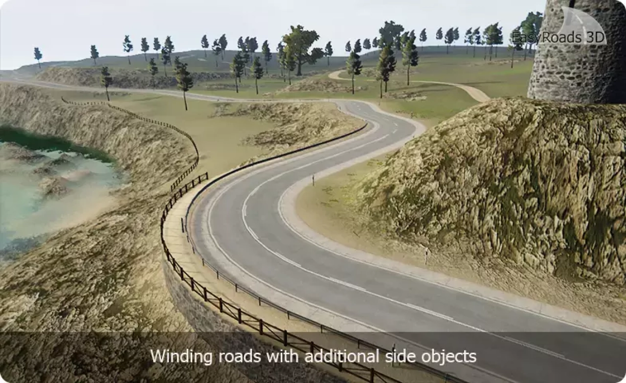 Screenshot #4 - EasyRoads3D Pro v3