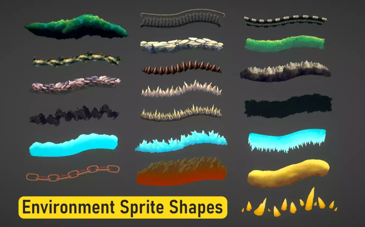 Screenshot #2 - 2D Fantasy sprite bundle
