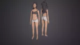 Screenshot #3 - LOW POLY CHARACTERS CUSTOMIZABLE/MODULAR ( MALE AND FEMALE )