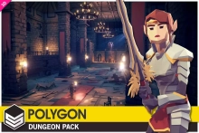 POLYGON Dungeons - Low Poly 3D Art by Synty
