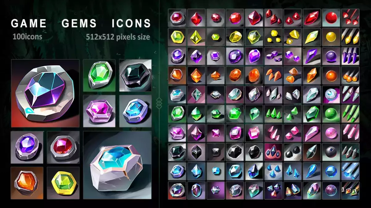 Screenshot #2 - Gems Icons