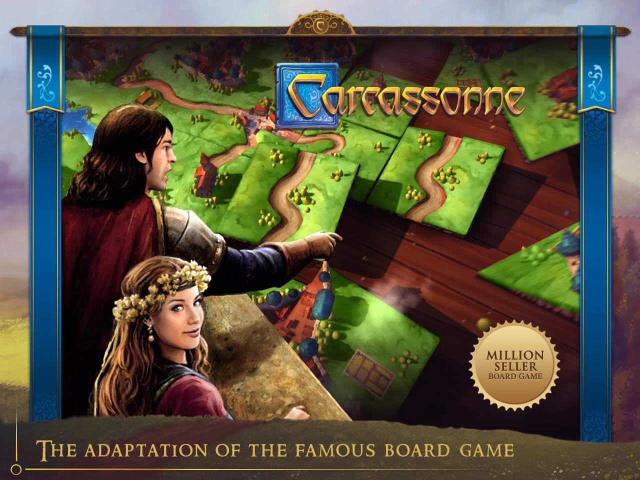 Screenshot #1 - CARCASSONNE - TILES & TACTICS 1.8