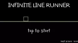 Screenshot #1 - Infinite 2d line runner - avoid triangle obstacles