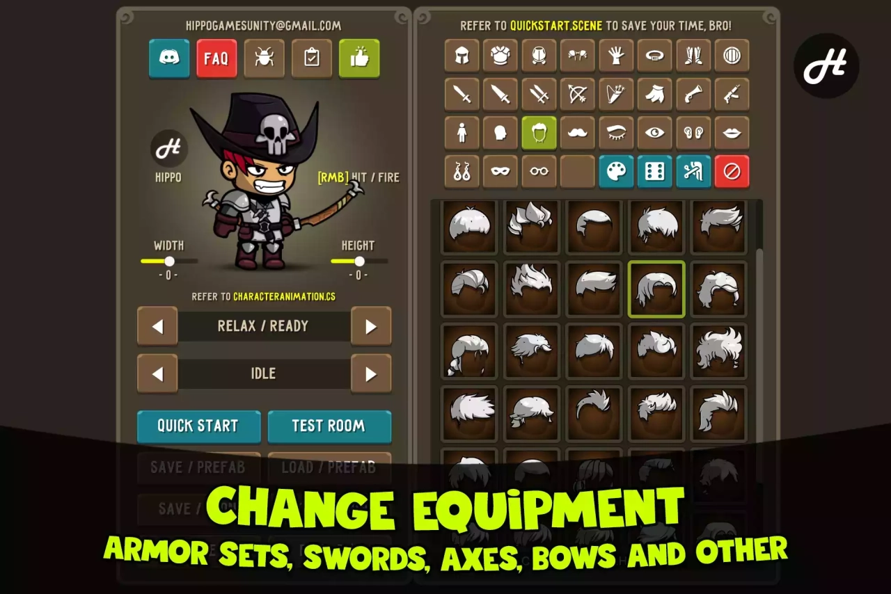 Screenshot #3 - Fantasy Heroes: Character Editor