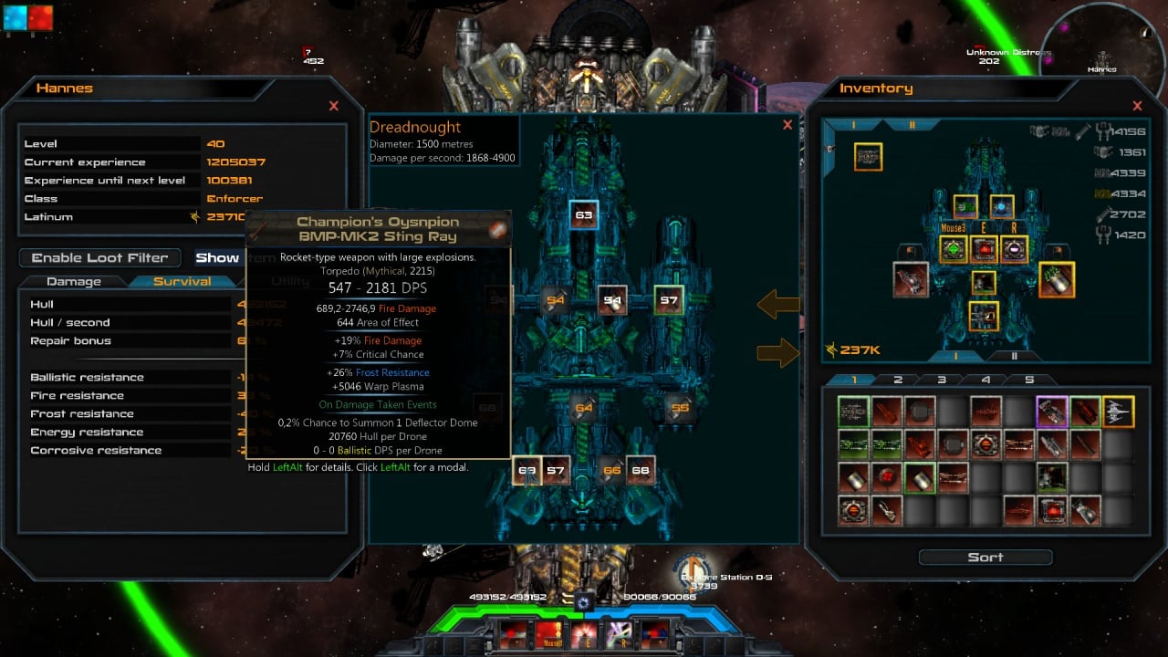 Screenshot #2 - Nienix: Cosmic Warfare