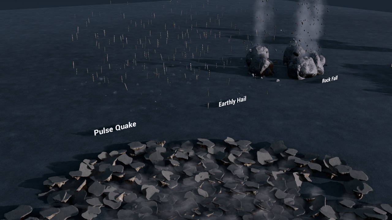 Screenshot #8 - Earth Magic Spells Niagara FX UE4.27+