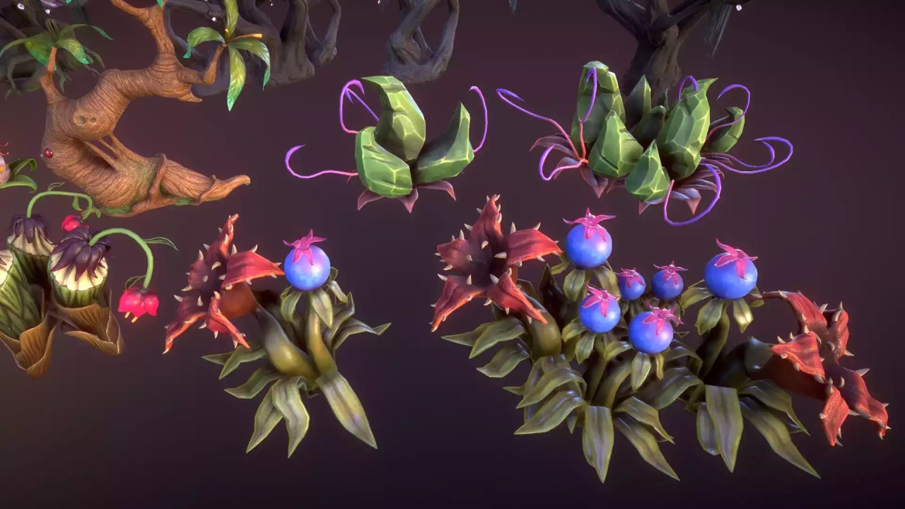 Screenshot #2 - Fantasy plants 3