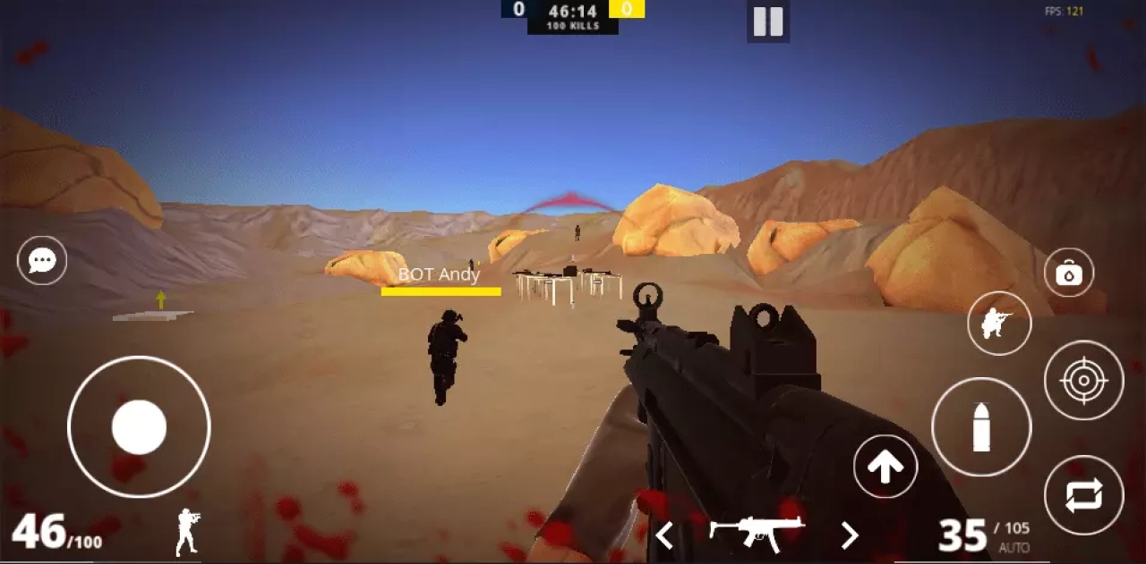 Screenshot #1 - MFPS Mobile Control - обновлено