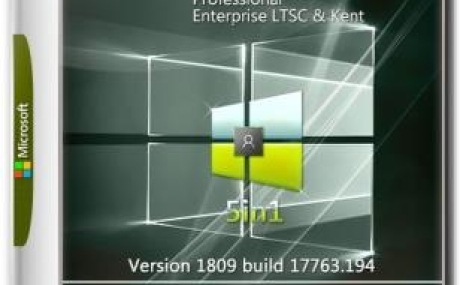 Windows 10 (v1809) 5in1 by kuloymin v16.2 (esd) 64бит