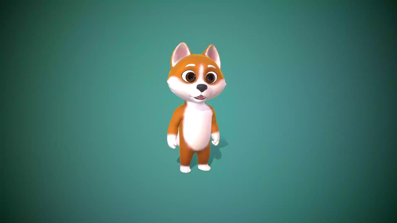 Screenshot #3 - Doggy 3D Модель
