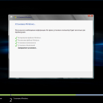Screenshot #1 - Windows 7 Ultimate SP1 Black&Blue (x86/x64) Elgujakviso Edition