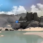 Screenshot #4 - Low Poly Style Mountains Environment