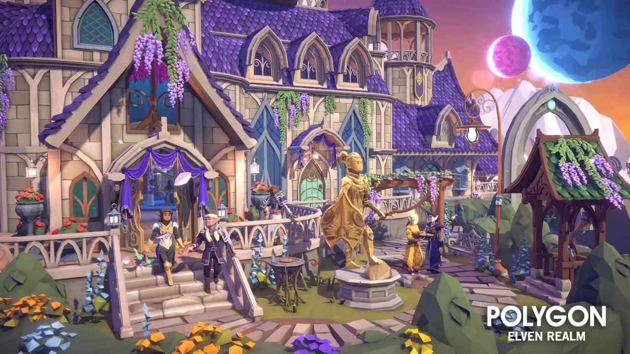 Screenshot #3 - POLYGON - Elven Realm