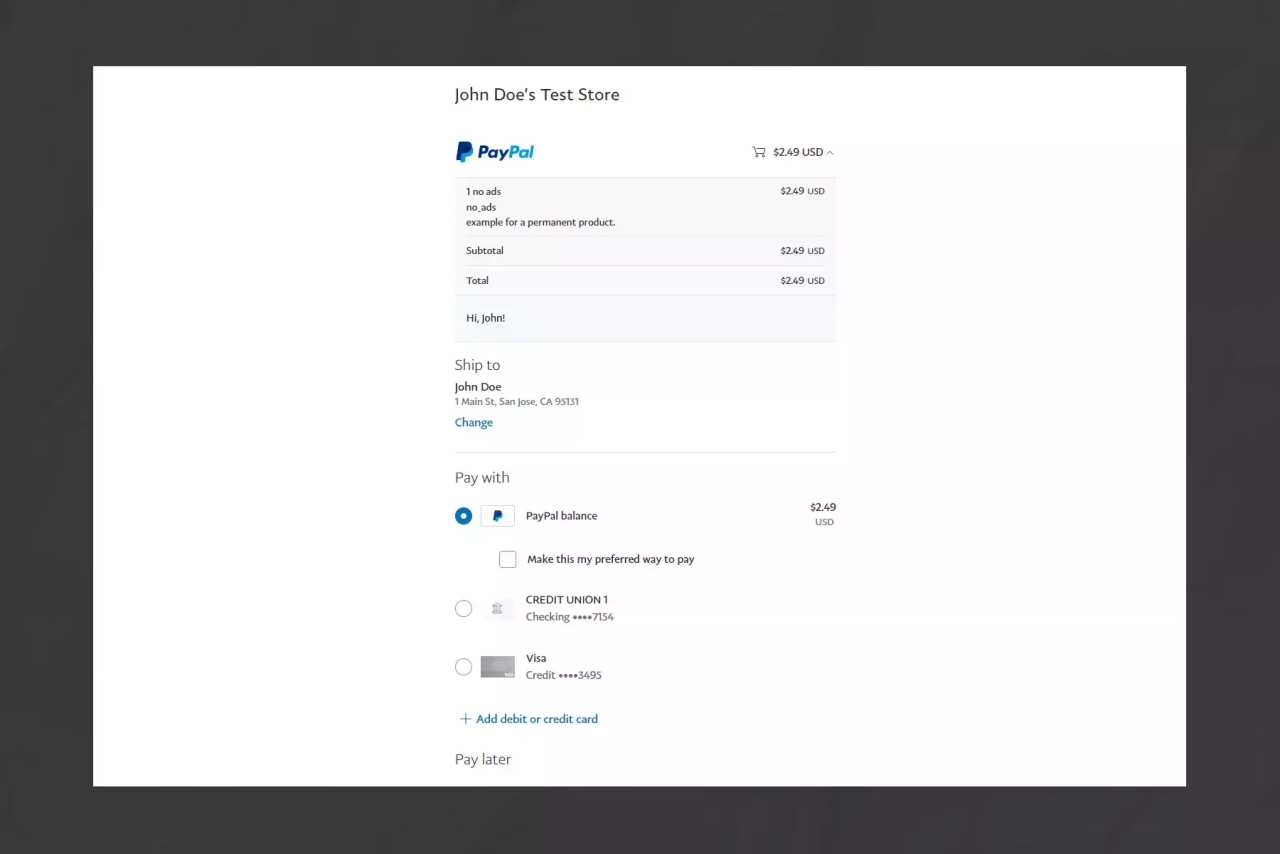Screenshot #4 - Simple IAP System