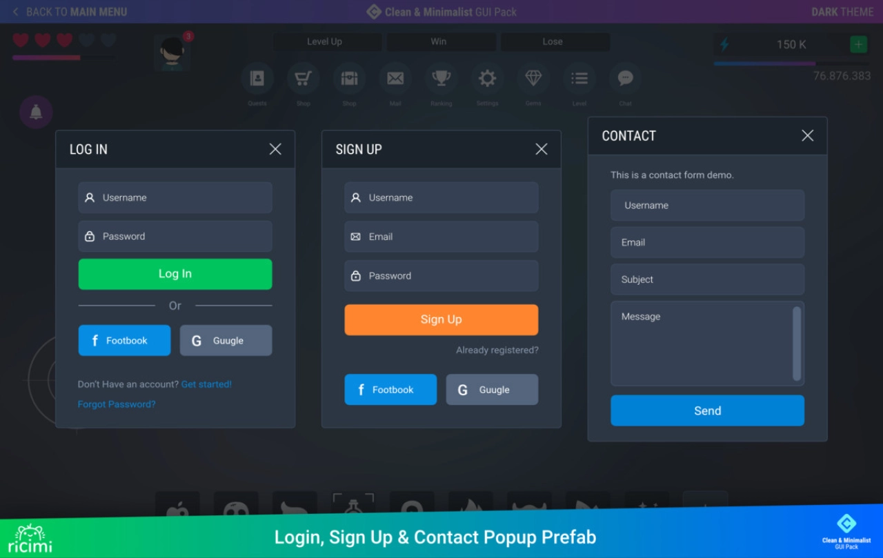 Screenshot #9 - Clean & Minimalist GUI Pack v1.0
