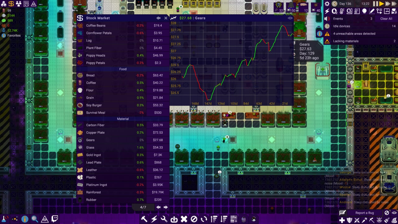 Screenshot #1 - Stardeus