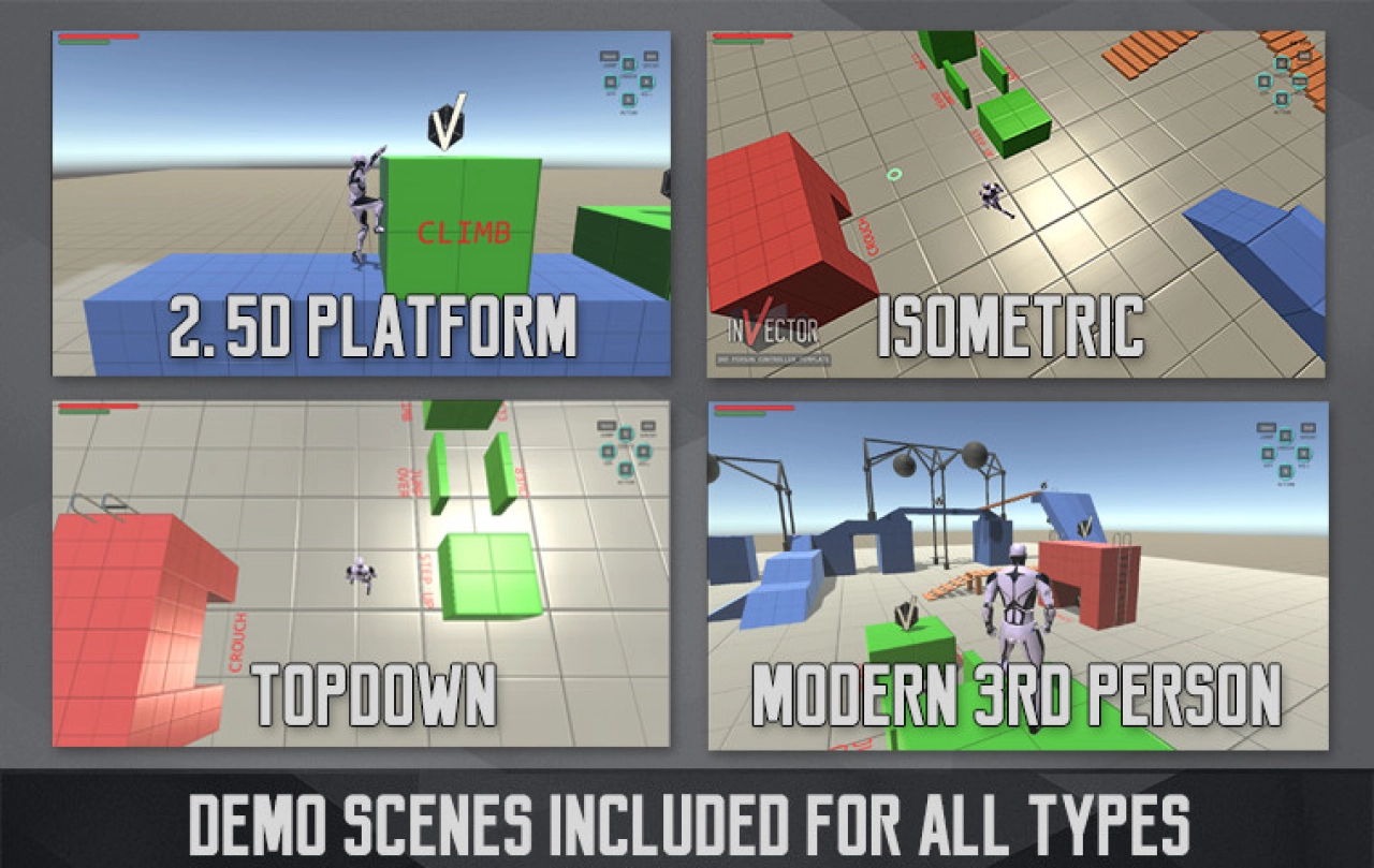 Screenshot #9 - Invector Third Person Controller – Melee Combat Template (Unity 6 Ready)