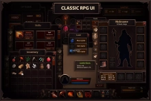 Classic RPG GUI