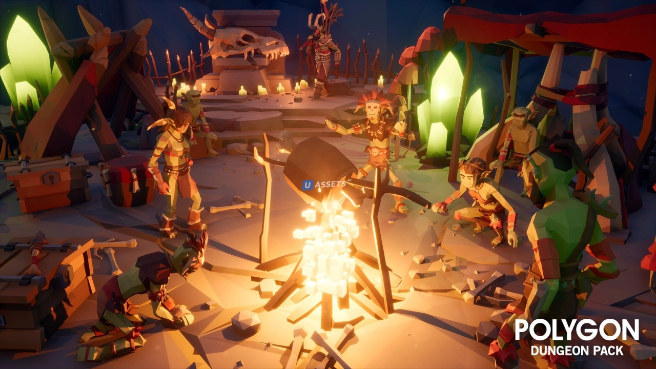 Screenshot #3 - POLYGON - Dungeon Pack