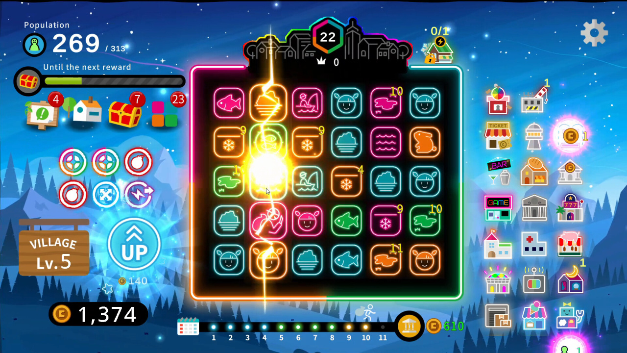 Screenshot #1 - Neon Village