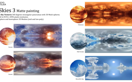 Skies 3 - Matte painting
