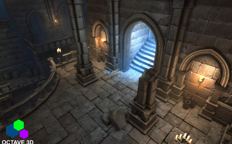 Octave3D - 3D level