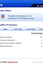 Screenshot #1 - PC Tools ThreatFire