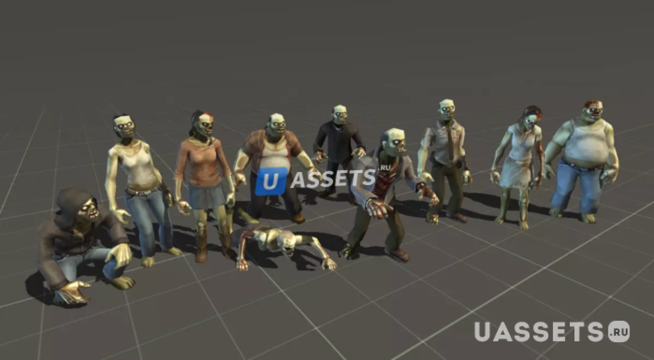 Screenshot #2 - Toon Zombies - Extended Pack
