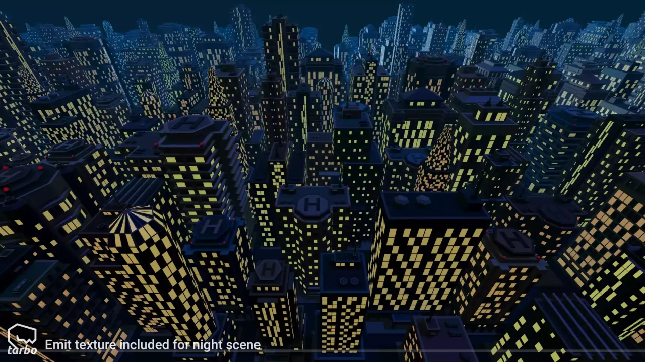 Screenshot #2 - Turbo City Skyscraper Pack