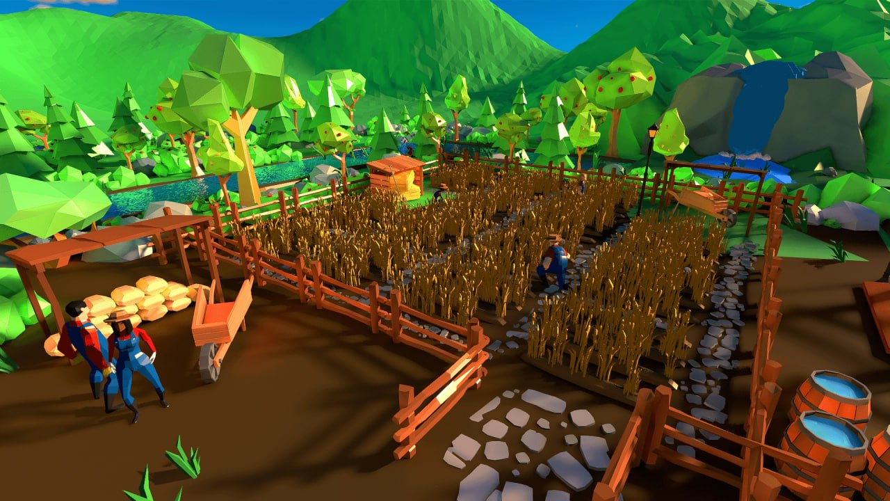 Screenshot #6 - Farm Low Poly Style для Unreal Engine