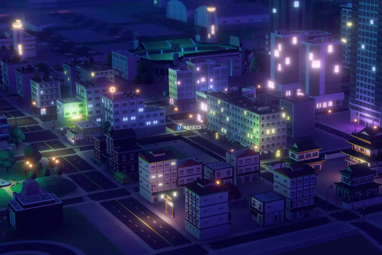 Screenshot #2 - Low Poly Epic City