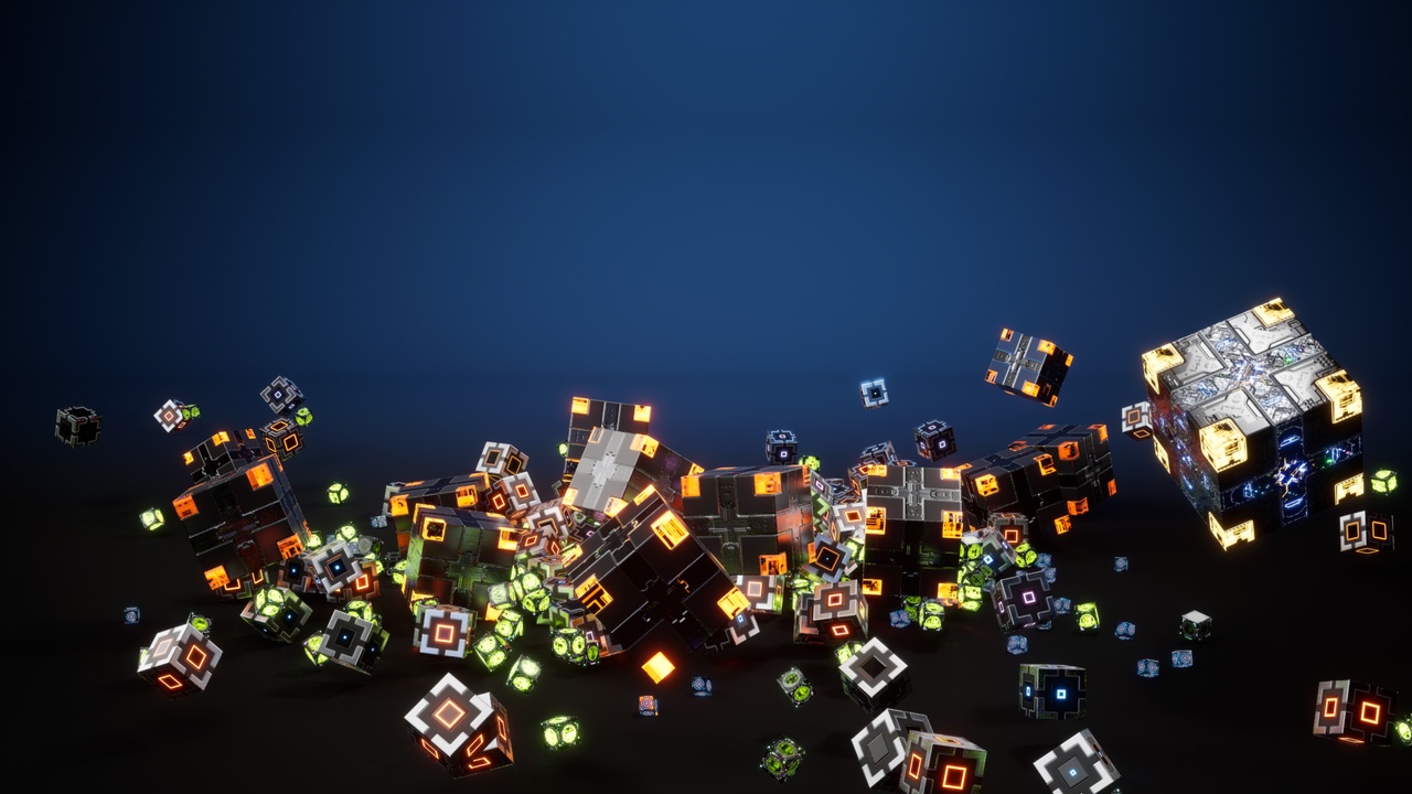 Screenshot #4 - Cyber Cubes: Mimic (4.27 and 5.0 – 5.7) for Unreal Engine