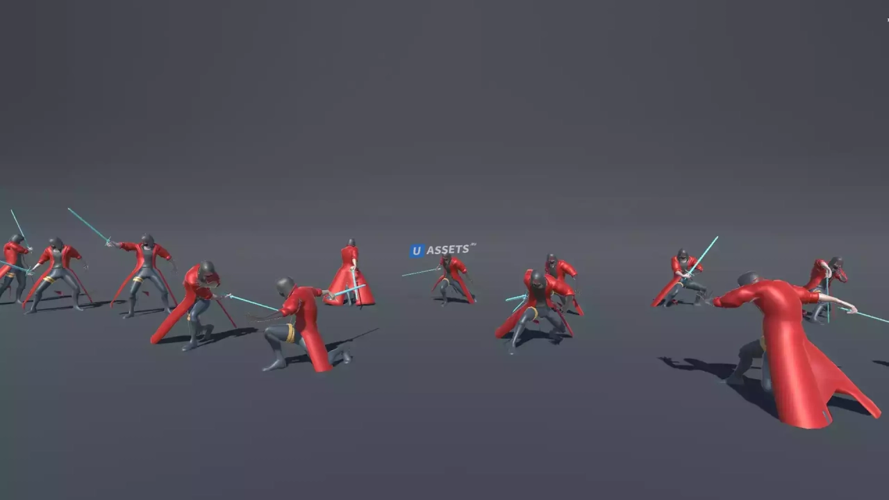 Screenshot #4 - Rapier Anim Set