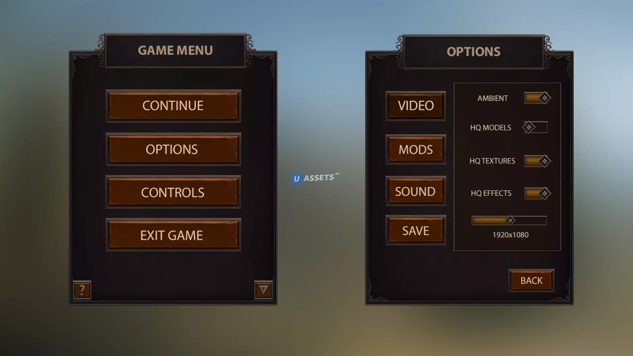 Screenshot #2 - Classic RPG GUI